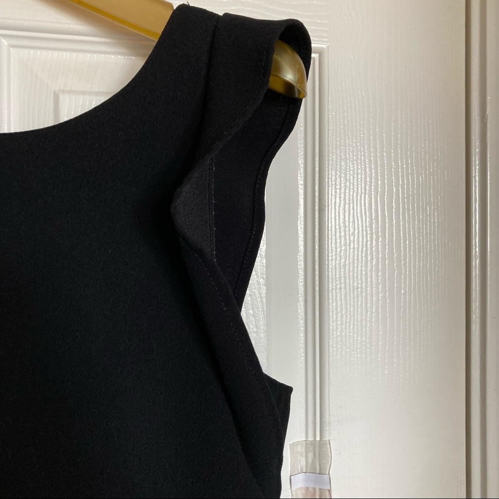 Everly Little Black Dress Size Small Sleeveless Back Zipper - Picture 5 of 12